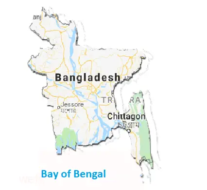 Bangladesh map