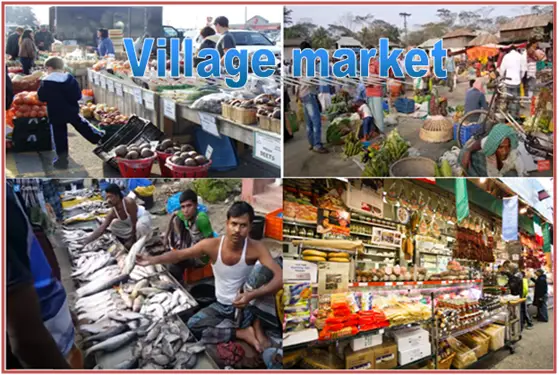 village market paragraph